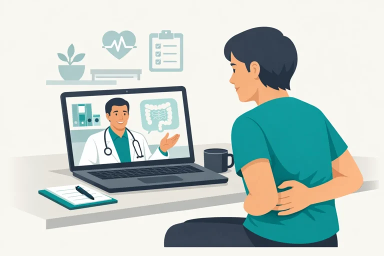 Crohn’s disease patient telehealth consultation medical marijuana Pennsylvania digestive symptoms support